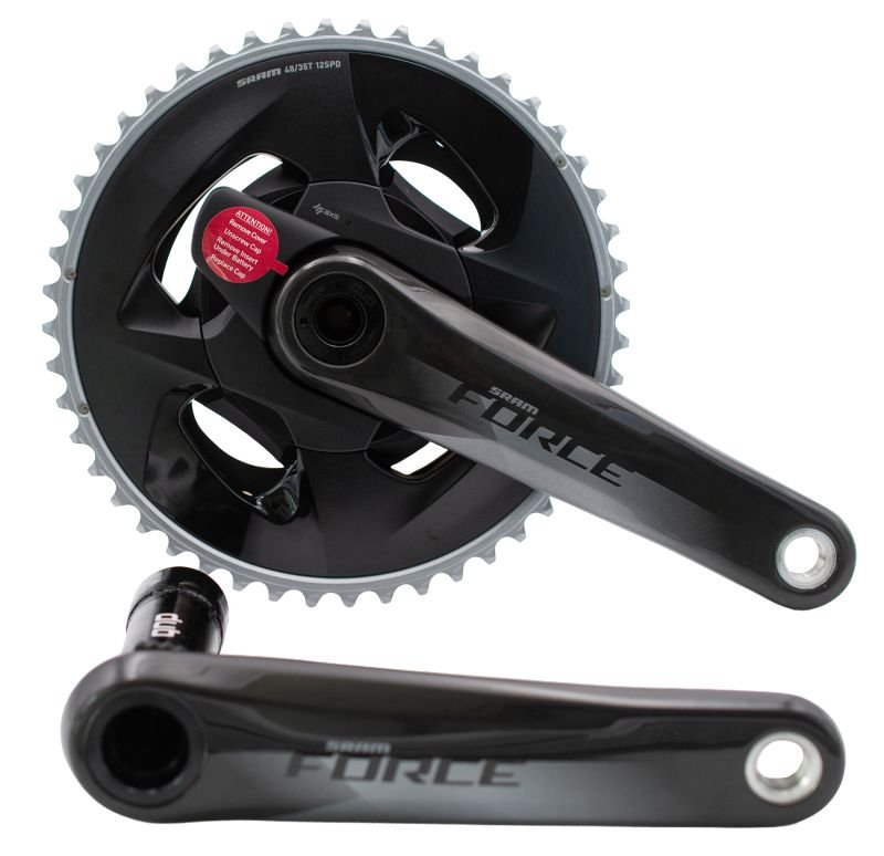 sram force d1 powermeter dub 2x12 fach 48/35t kurbel 175mm top deal sram force d1 powermeter dub 2x12 fach 48/35t kurbel 175mm top deal